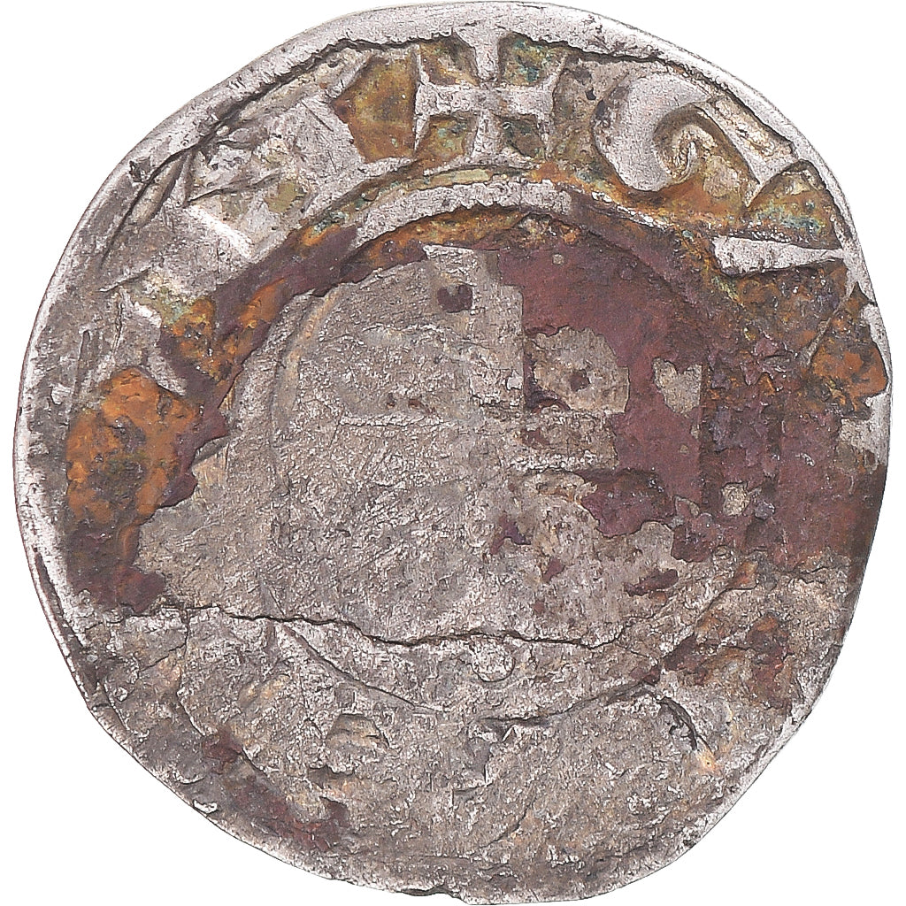 Monnaie, France, Archevêché de Lyon, Denier, 1200-1260, Lyon, TB, Billon