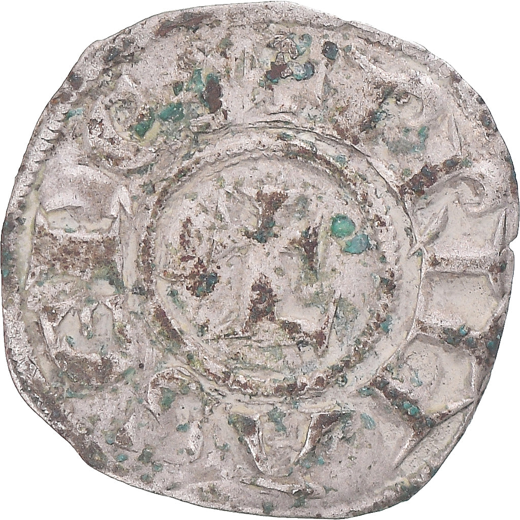 Münze, Frankreich, Archevêché de Lyon, Obole, 1200-1260, Lyon, S+, Billon