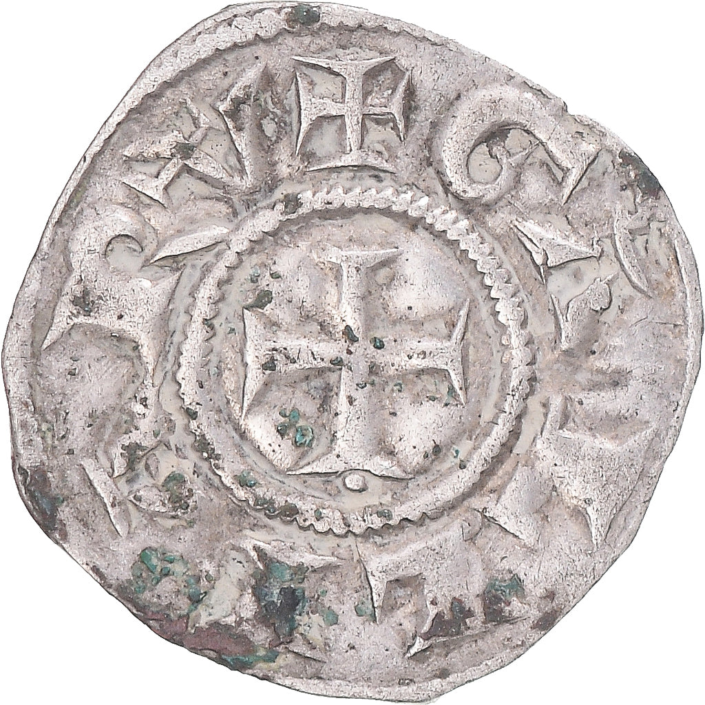 Münze, Frankreich, Archevêché de Lyon, Obole, 1200-1260, Lyon, S+, Billon