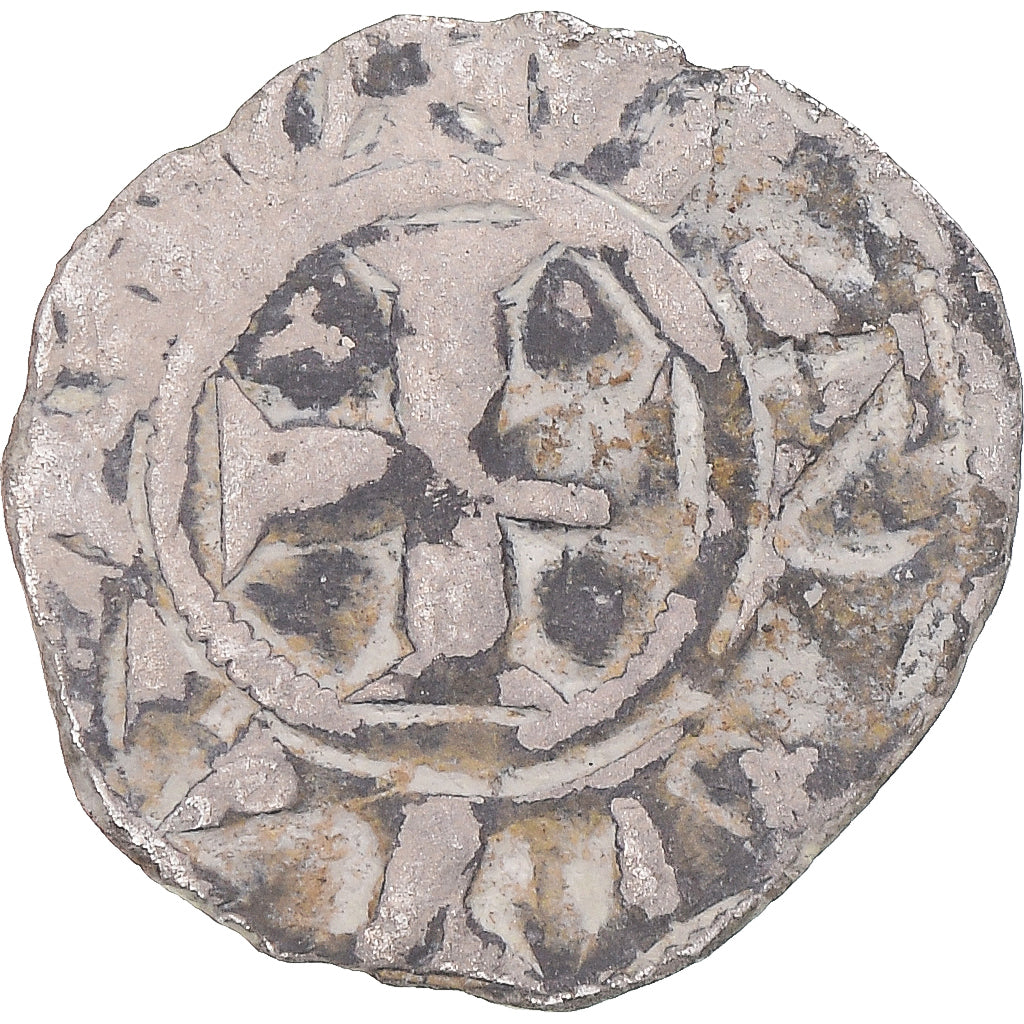 Monnaie, France, Archevêché de Lyon, Obole, 1200-1260, Lyon, TB+, Billon