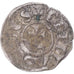 Moneda, Francia, Archevêché de Lyon, Obole, 1200-1260, Lyon, BC+, Vellón