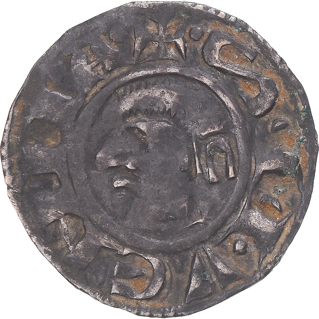 Monnaie, France, Archevêché de Vienne, Denier, ca. 1150-1200, Vienne, TB+