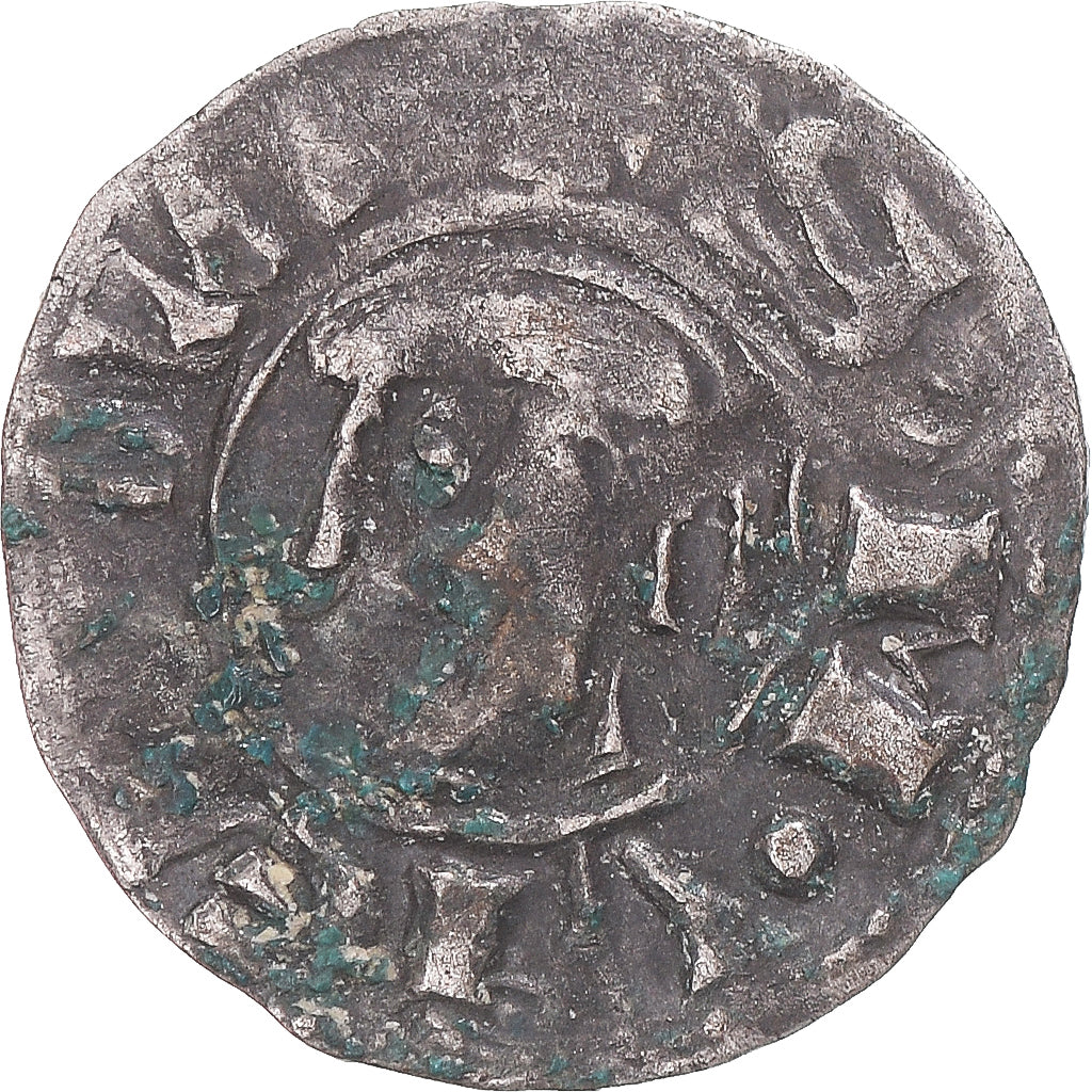 Münze, Frankreich, Archevêché de Vienne, Denier, ca. 1150-1200, Vienne, S+