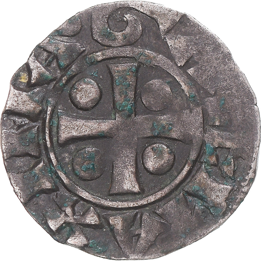 Münze, Frankreich, Archevêché de Vienne, Denier, ca. 1150-1200, Vienne, S+