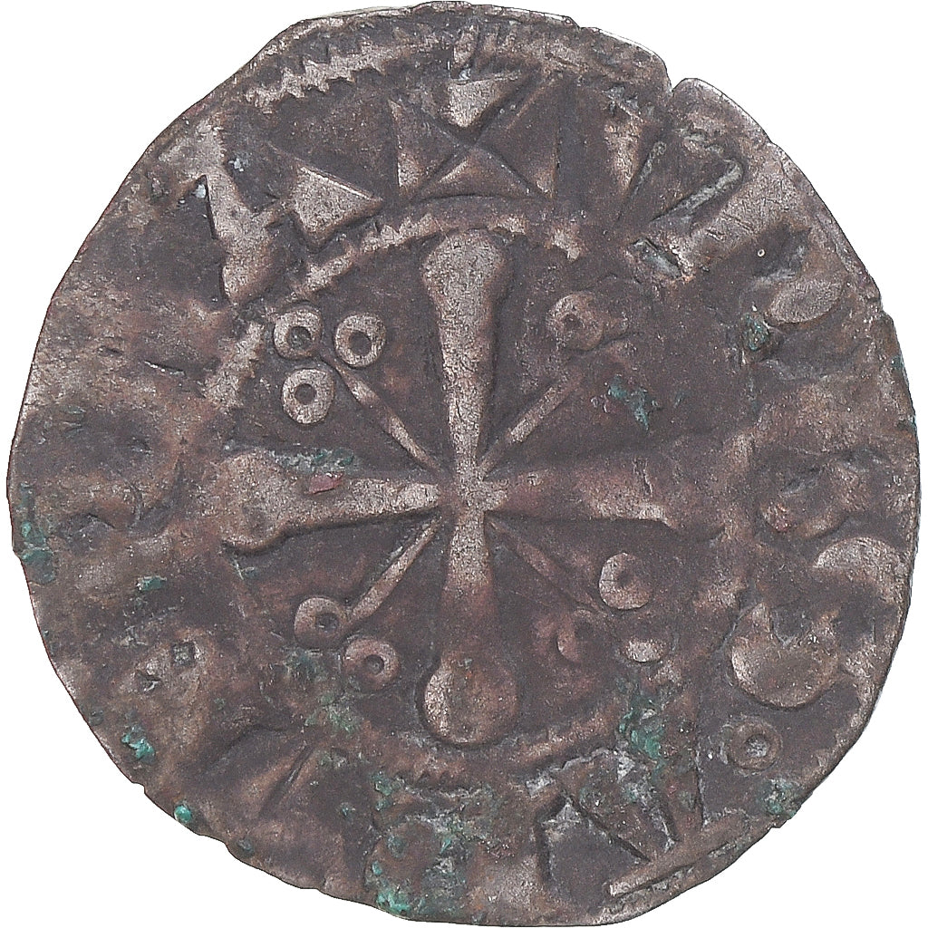 Moneta, Francja, Évêché de Clermont, Denier, 13TH CENTURY, Clermont