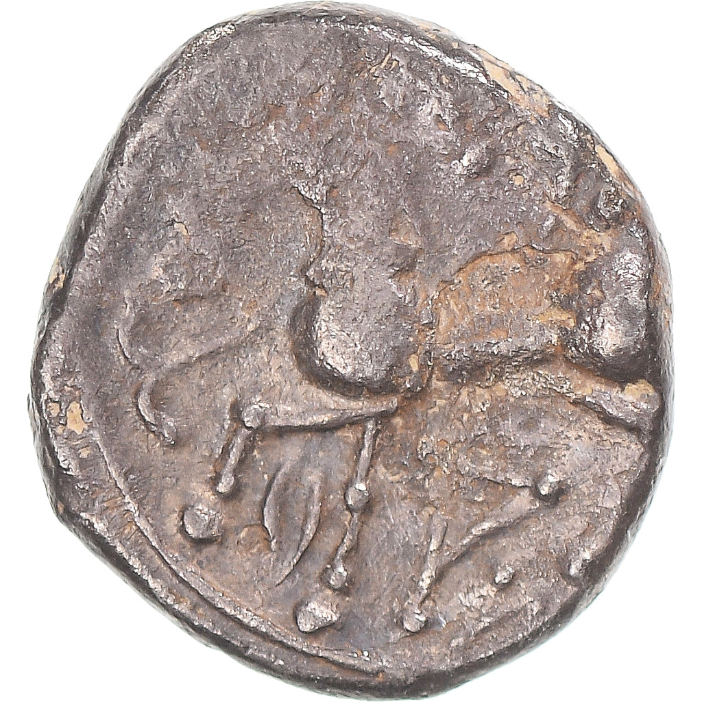 Moneta, Lingones, Denier KALETEDOY, 80-50 BC, VF(30-35), Srebro, Delestrée:3195