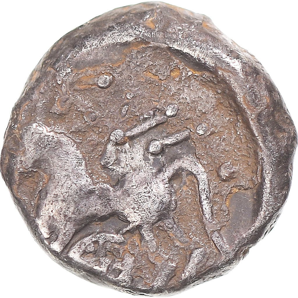 Coin, Lingones, Denier KALETEDOY, 80-50 BC, VF(20-25), Silver, Delestrée:3197