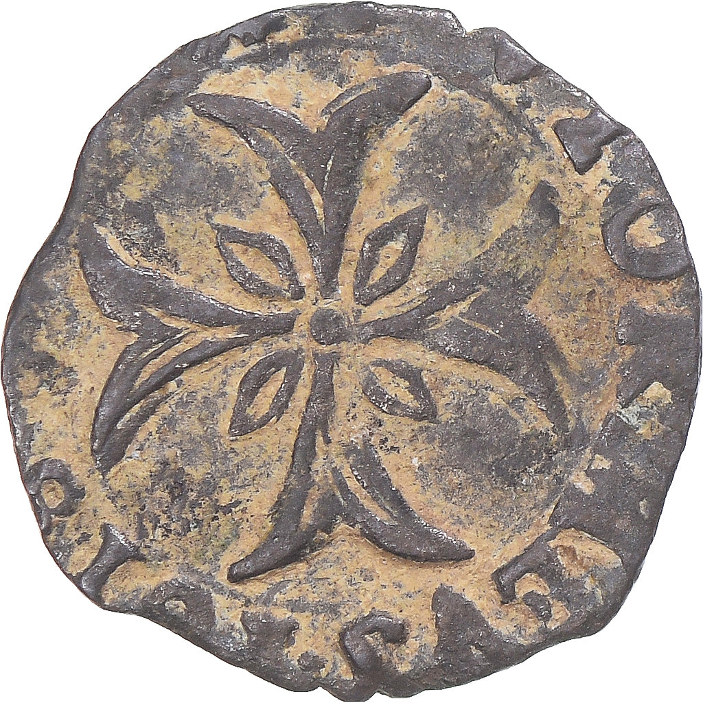 Moneda, Principado de Dombes, Marie de Bourbon-Montpensier, Liard, 1618 ?