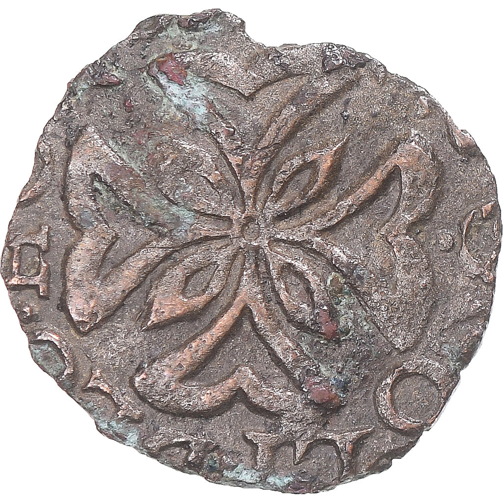 Moneta, Principato di Dombes, Marie de Bourbon-Montpensier, Liard, Trévoux, BB