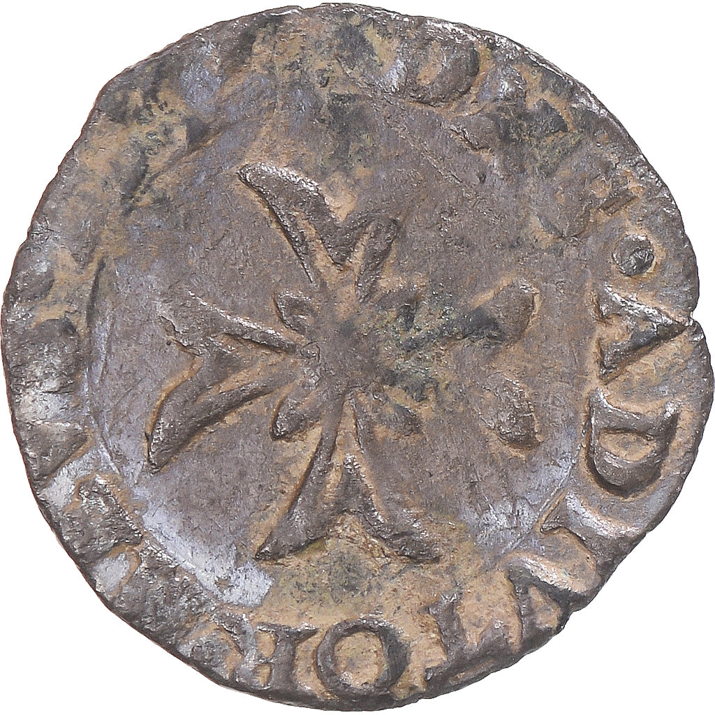 Münze, Fürstentum Dombes, Henri II de Montpensier, Liard, 1594-1610, Trévoux