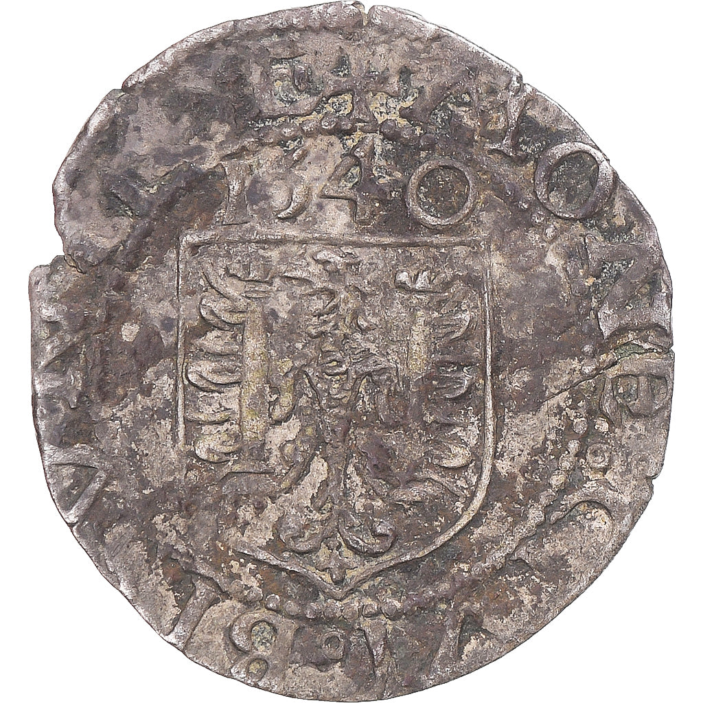 Münze, Frankreich, Franche-Comté, Charles Quint, Carolus, 1540, Besançon, S