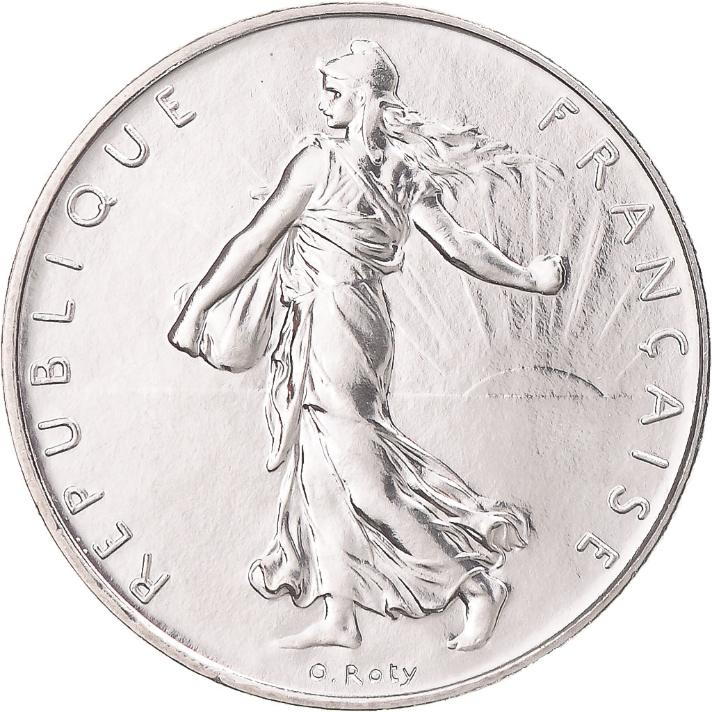 Münze, Frankreich, Semeuse, Franc, 1991, Monnaie de Paris, BU, STGL, Nickel