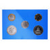 Moneta, Francia, Coffret Folon 1 fr. à 100 frs., 1989, MDP, FDC, 758/3000, FDC