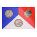 Moneta, Francia, Coffret triptyque 3 x 10 frs., 1989, MDP, FDC, 614/2000, FDC