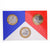 Moneta, Francia, Coffret triptyque 3 x 10 frs., 1989, MDP, FDC, 634/2000, FDC