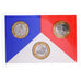 Moneta, Francja, Coffret triptyque 3 x 10 frs., 1989, MDP, FDC, 635/2000