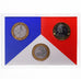 Moneta, Francia, Coffret triptyque 3 x 10 frs., 1989, MDP, FDC, 609/2000, FDC