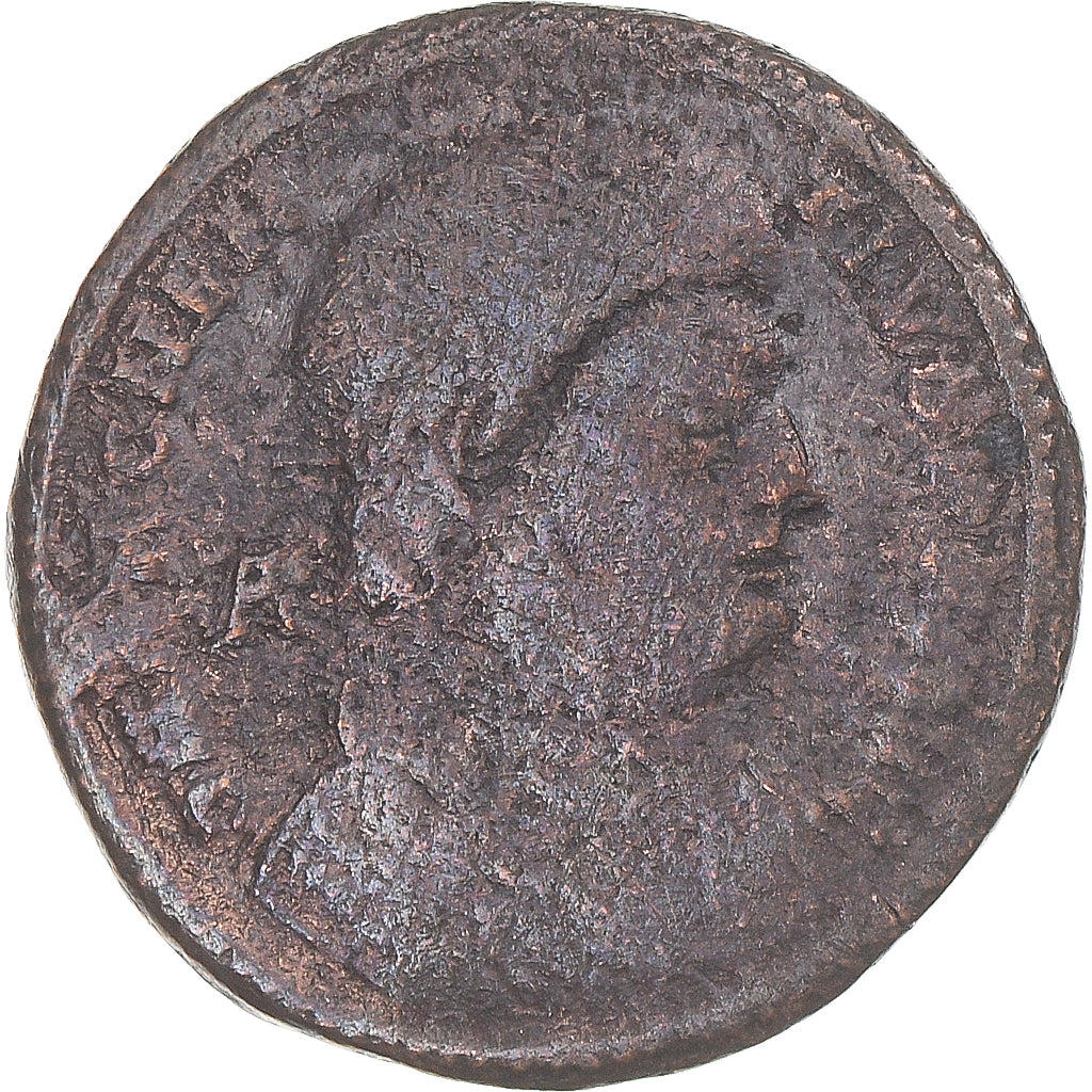 Münze, Magnentius, Follis, 351-352, Arles, S, Bronze, RIC:164