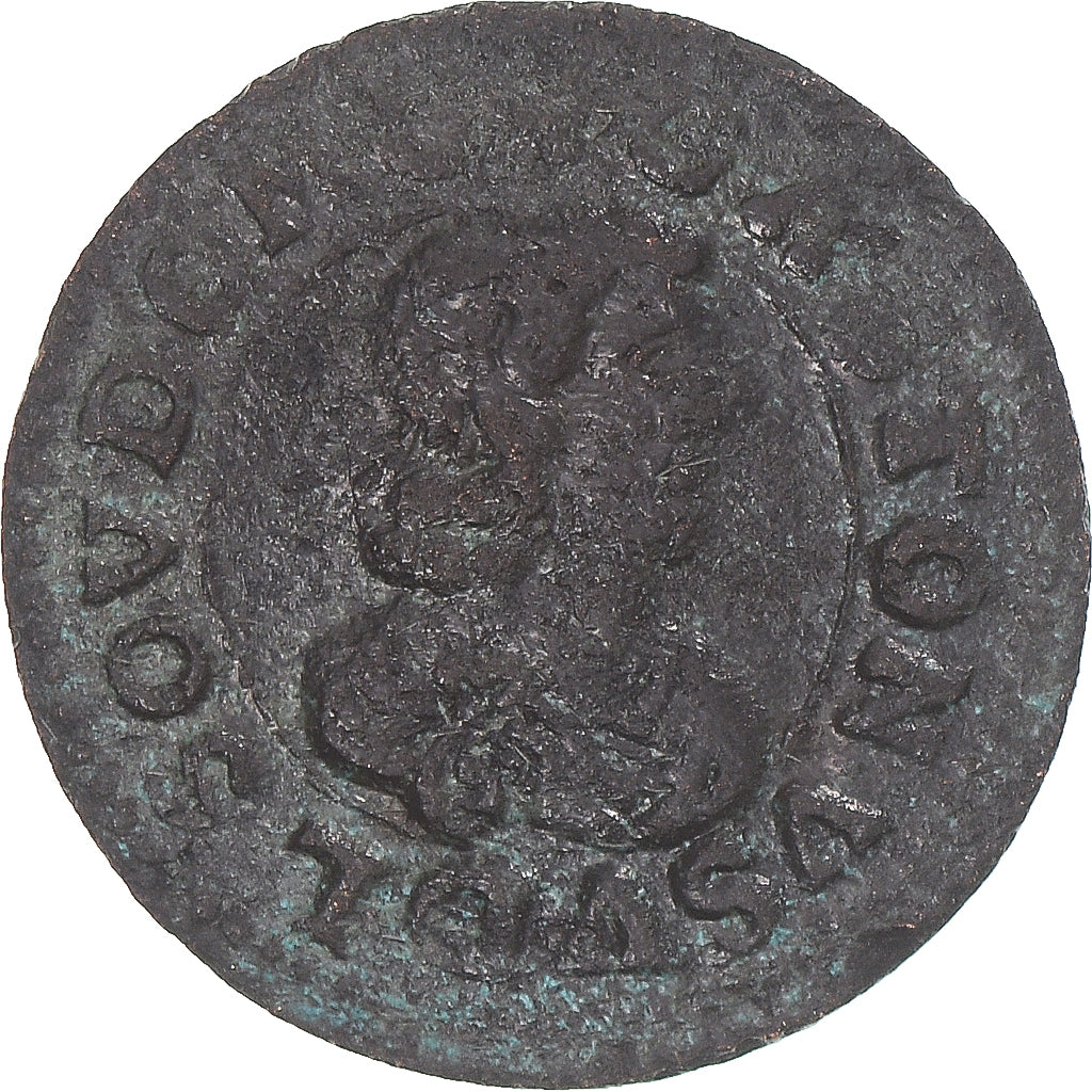 Monnaie, Principauté de Dombes, Gaston d'Orléans, Double Tournois, 1642