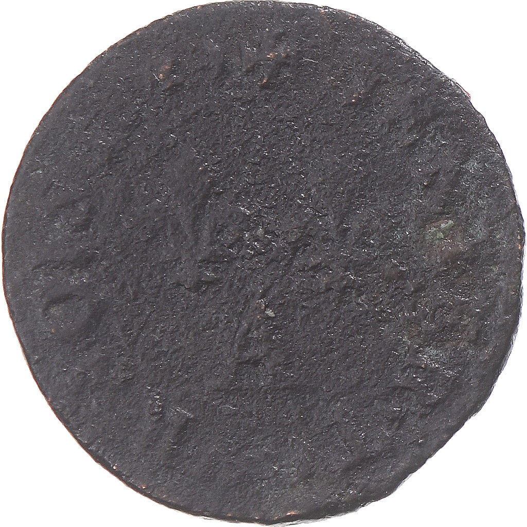 Coin, France, Louis XIV, Denier Tournois, 1649, Paris, VF(20-25), Copper