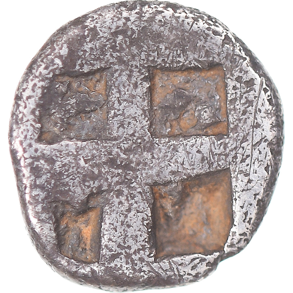 Moneda, Cimmerian Bosporos, Obol, ca. 480-470 BC, Pantikapaion, BC+, Plata