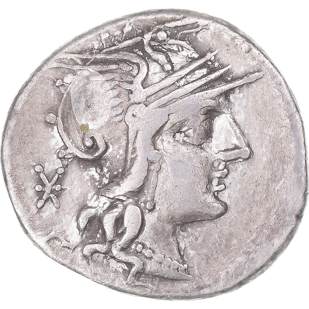 Coin, Marcia, Denarius, 118-117 BC, Rome, VF(30-35), Silver, Sear:159
