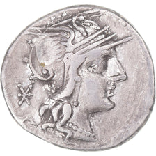 Coin, Marcia, Denarius, 118-117 BC, Rome, VF(30-35), Silver, Sear:159