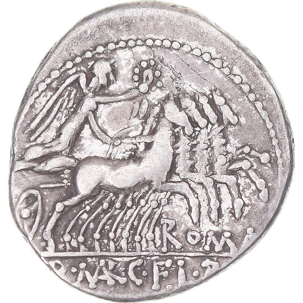 Coin, Marcia, Denarius, 118-117 BC, Rome, VF(30-35), Silver, Sear:159