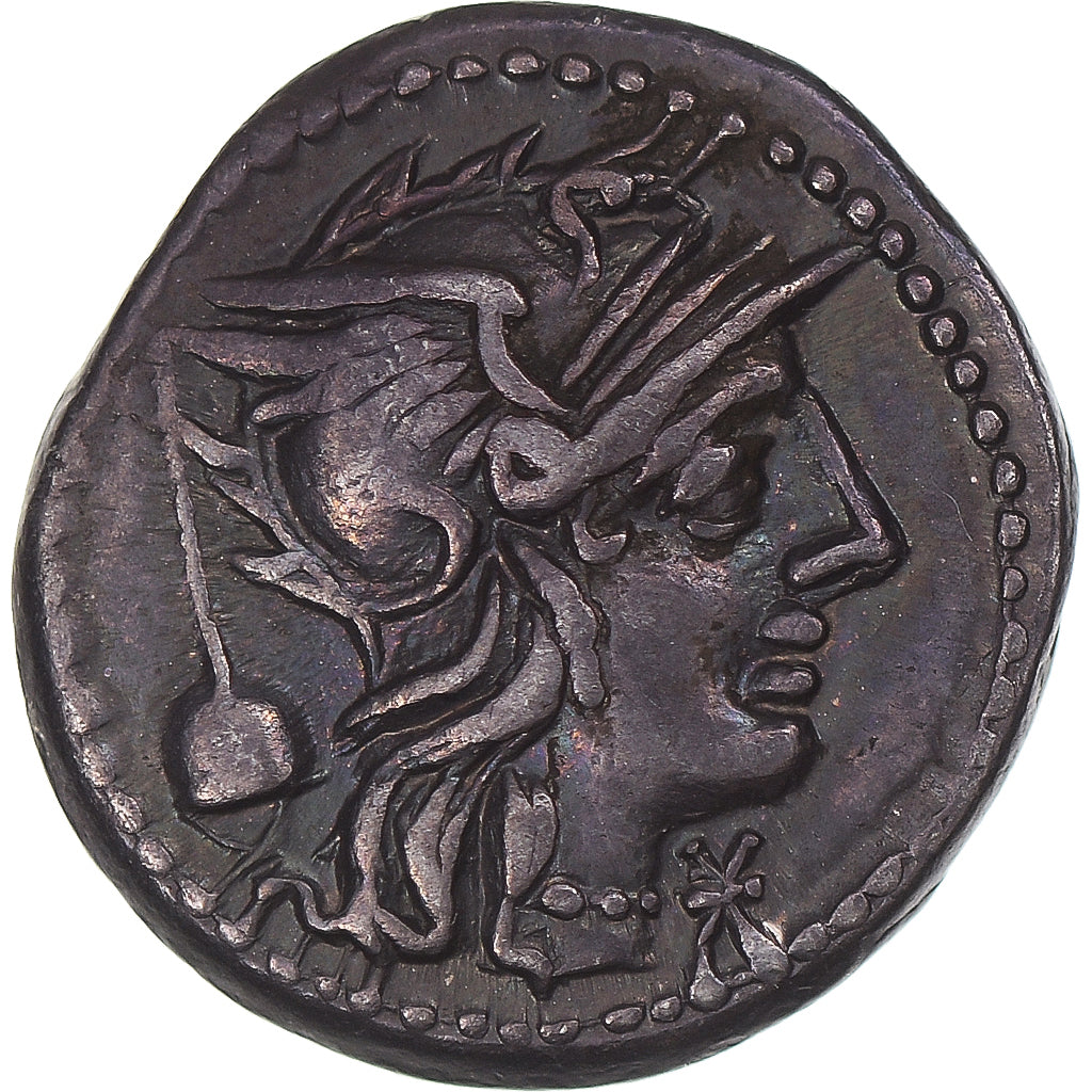Coin, Quinctia, Denarius, 126 BC, Rome, EF(40-45), Silver, Sear:143