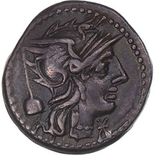 Coin, Quinctia, Denarius, 126 BC, Rome, EF(40-45), Silver, Sear:143