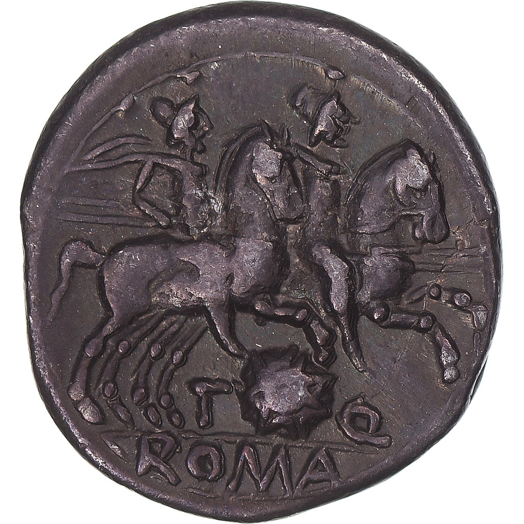 Coin, Quinctia, Denarius, 126 BC, Rome, EF(40-45), Silver, Sear:143