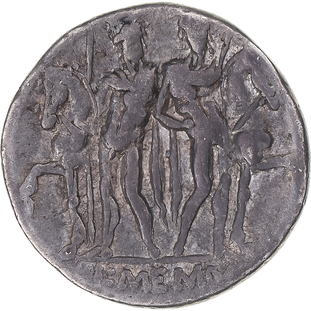 Munten, Memmia, Denarius, 109-108 BC, Rome, FR+, Zilver, Sear:181