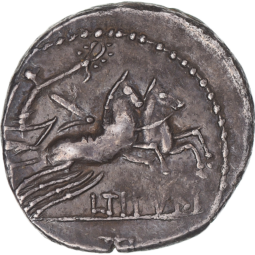 Munten, Tituria, Denarius, 89 BC, Rome, ZF, Zilver, Sear:253, Crawford:344/3