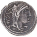 Coin, Thoria, Denarius, 105 BC, Rome, VF(30-35), Silver, Sear:192
