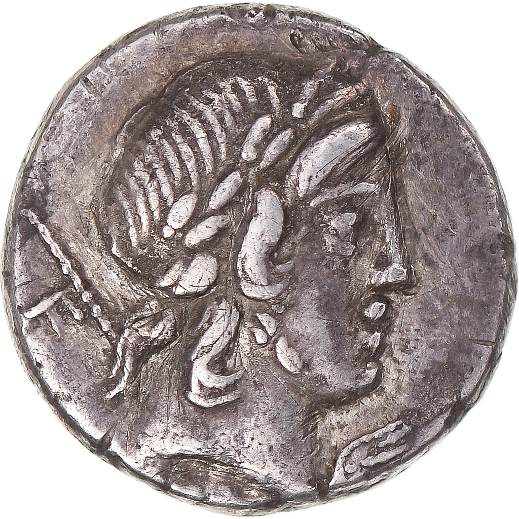 Coin, Crepusia, Denarius, 82 BC, Rome, EF(40-45), Silver, Sear:283