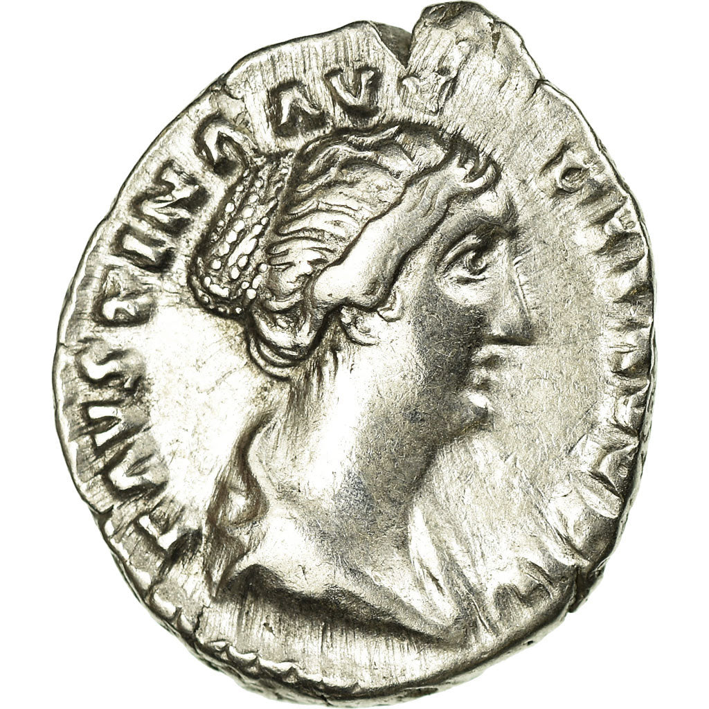 Coin, Faustina II, Denarius, Roma, EF(40-45), Silver, RIC:502a