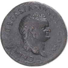 Titus, Dupondius, 77-78, Rome, Bronze, EF(40-45)