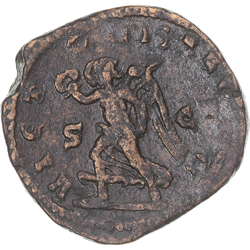 Moeda, Trajan Decius, Sestertius, 249-250, Rome, EF(40-45), Bronze, RIC:126