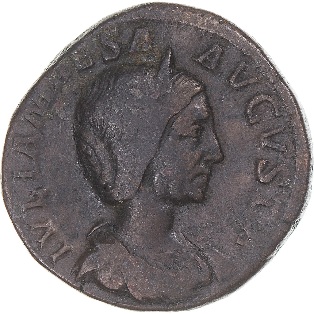 Moeda, Julia Maesa, Sestertius, 218-220, Rome, VF(30-35), Bronze, RIC:414