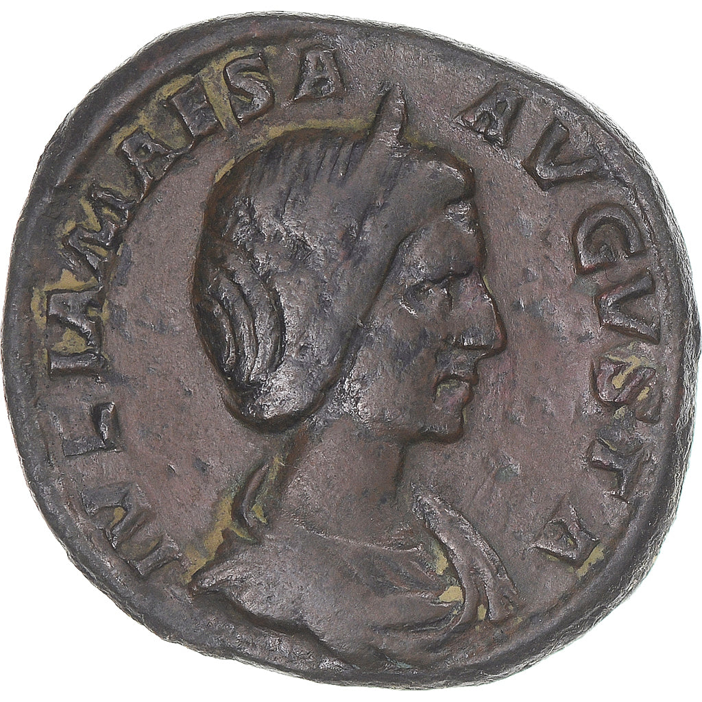 Moneta, Julia Maesa, Sesterzio, 218-220, Rome, MB+, Bronzo, RIC:414