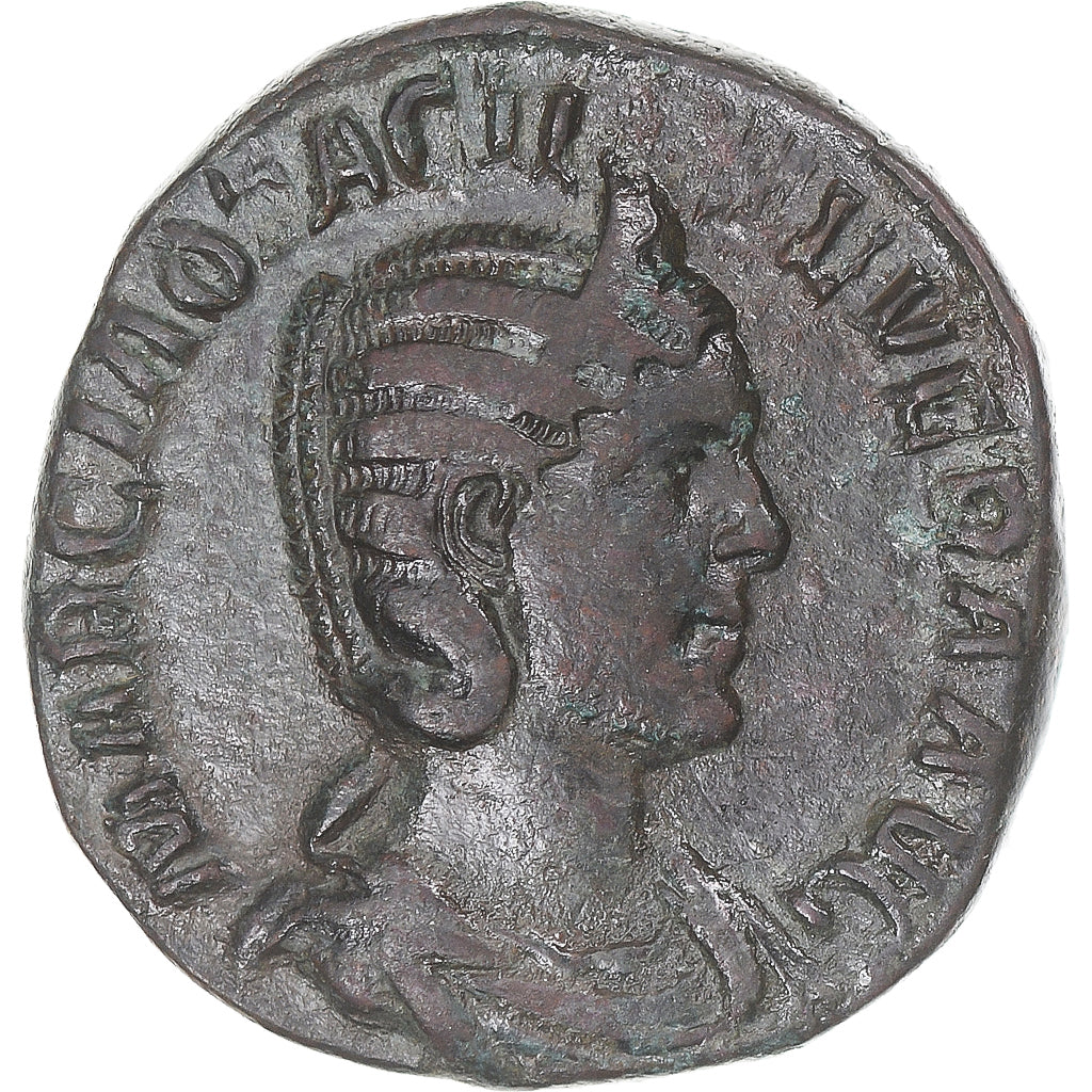 Munten, Otacilia Severa, Sestertius, 246, Rome, ZF+, Bronzen, RIC:203a