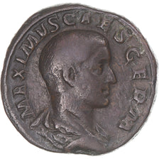 Moneda, Maximus Caesar, Sestercio, 237, Rome, MBC, Bronce, RIC:13