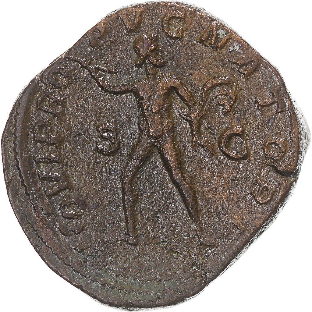 Coin, Severus Alexander, Sestertius, 231, Rome, AU(50-53), Bronze, RIC:628