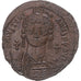 Justinian I, Follis, 540-541, Constantinople, Bronze, AU(50-53), Sear:163