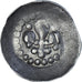 Coin, French state, Alsace, lis pfennig, 14th-15th Centuries, Strasbourg