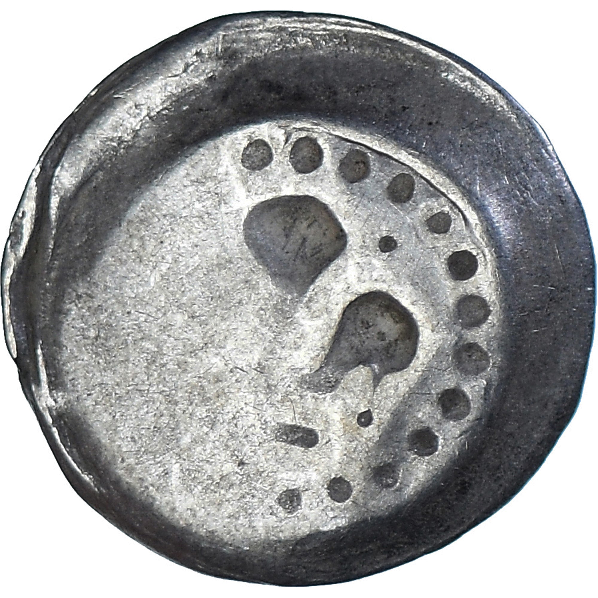 Münze, FRENCH STATES, ALSACE, Pfennig au lis, XIVth-XVth Century, Strasbourg