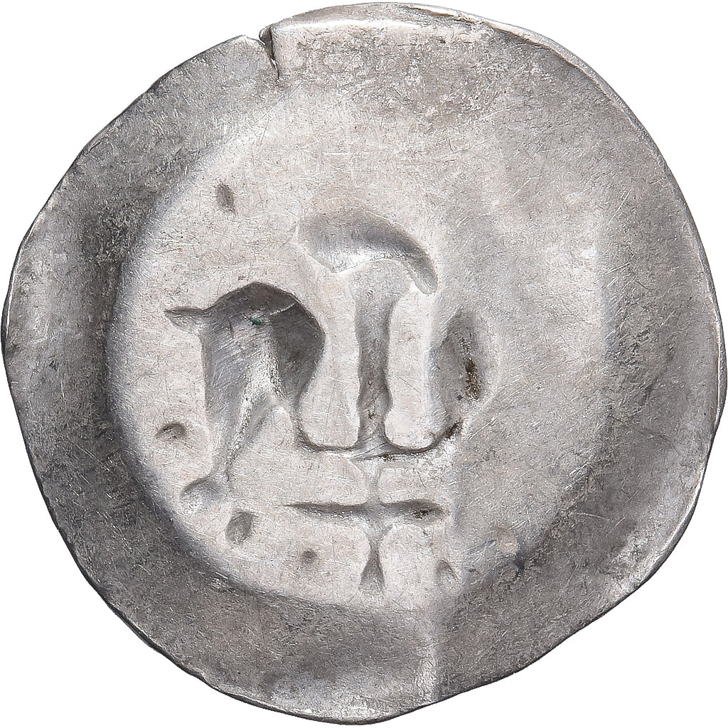 Moeda, ESTADOS FRANCESES, ALSACE, Pfennig au lis, XIVth-XVth Century