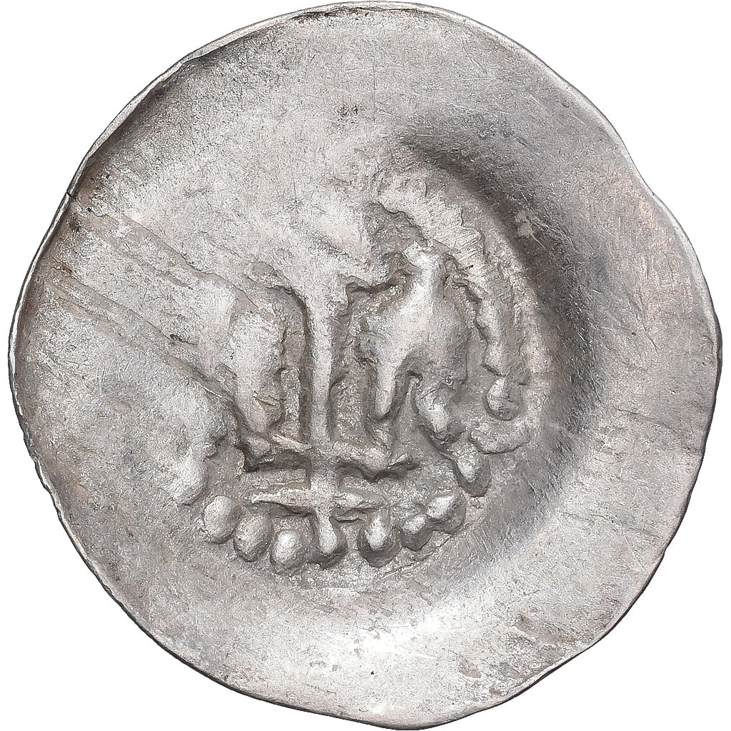 Moeda, ESTADOS FRANCESES, ALSACE, Pfennig au lis, XIVth-XVth Century
