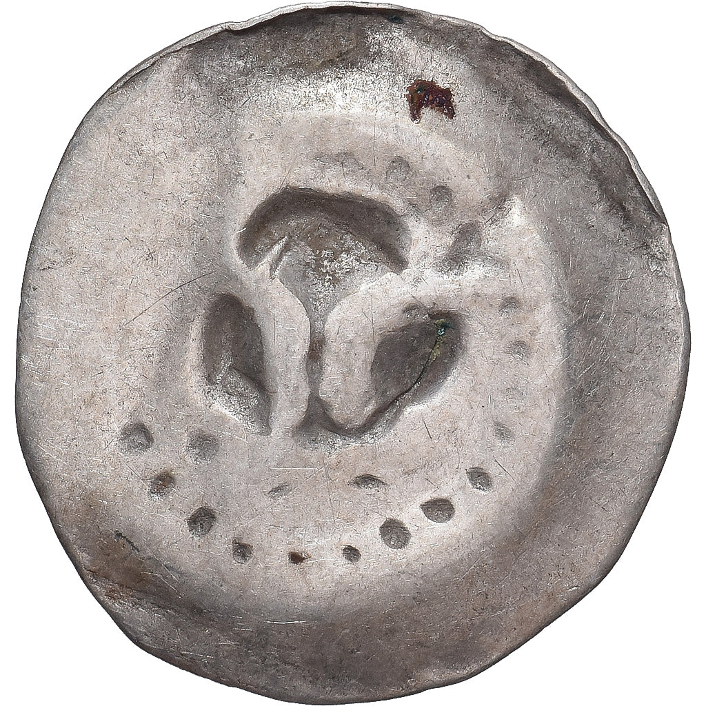 Moeda, ESTADOS FRANCESES, ALSACE, Pfennig au lis, XIVth-XVth Century