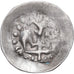 Moeda, ESTADOS FRANCESES, ALSACE, Pfennig au lis, XIVth-XVth Century